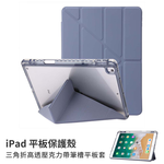 【山水之寶】iPad Pro 13吋 M4/M5（2024/2025版） 清透款三角折+Y折二合一內置筆槽壓克力平板套, , large