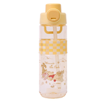 『HOUSUXI．舒希』迪士尼小熊維尼系列-Tritan彈蓋雙飲水瓶700ml(A4), , large