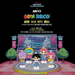 【韓國AMOS】K-POP SAJA BOYS 舞台展示玻璃彩繪DIY組, , large