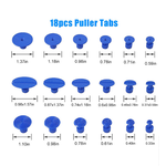 Automotive repair kit with T-shaped tie rod and 18mm blue film., , large
