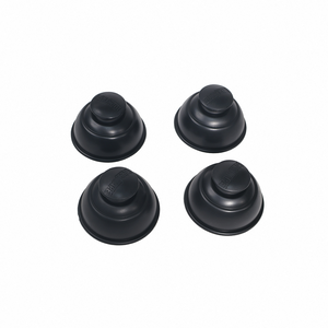 【上手家居】4入組 軟式矽膠拔罐器-大號 4入組 大號-黑色(真空拔罐器/刮痧/軟拔罐/滑罐/拔罐杯)