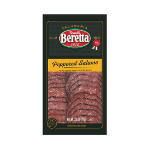 【Beretta百樂得】義式胡椒臘腸切片 70g (效期2026.09.23)  (貨號09BT167)