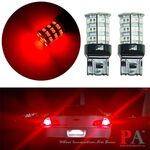 【PA LED】T20 7443 雙芯 55晶 5630 2835 SMD LED 紅光 煞車燈 尾燈 小燈 方向燈, , large