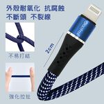 GliTTER GT-2507 TYPE-C to Lightning USB PD Charging Cable High-Density Braided Enhanced Fast Charging Support, , large