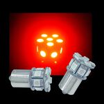 【PA LED】1156 單芯 平角 13晶 39晶體 SMD LED 方向燈 煞車燈 倒車燈 後霧燈 小燈 日行燈, , large