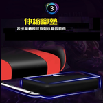 【HTGC】運動版電競椅(升級按摩腰枕+全乳膠PU加厚坐墊+可後仰)電腦椅 辦公椅 人體工學椅, , large
