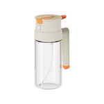【Besthot】650ml 噴倒兩用玻璃油瓶（附清潔刷）, , large
