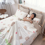 BUHO Zero Degree Ice Sleep Yarn | Cooling 3.5-foot Single Bed Sheet and Pillowcase Two-Piece Set, , large