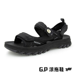 休閒男涼鞋-黑色41