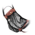 LONGCHAMP LE PLIAGE FILET 二用漁網包/黑色, , large