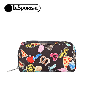 Lesportsac Rectangular Cosmetic 長形化妝包 盥洗包 收納包 女包(紐約城市L262-6511P-HG79