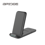 iBRIDGE Folding 3-in-1 Wireless Charger - Black, , large