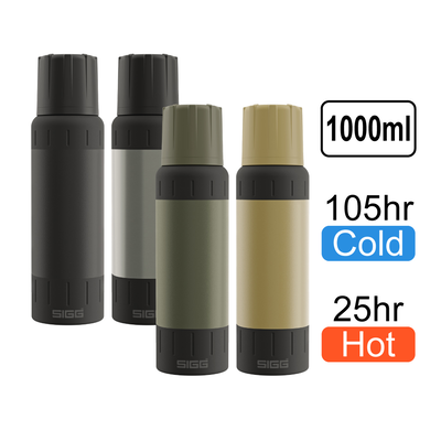 [瑞士百年 SIGG] ALPINE 25小時極輕超保溫瓶 1000ml