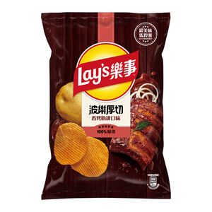 樂事波樂香烤肋排口味洋芋片85g
