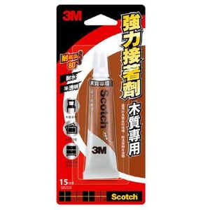 3M Scotch接著劑-木質專用15ml