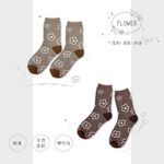【D&G】花朵女襪-D596/D597/D598 短襪 中筒襪 穿搭襪, , large