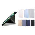 【山水之寶】iPadAir11吋M2/M3/M4(2024-2026版)Air4/5代10.9吋保護套平板三角折＋Y折二合一彈性皮套, , large