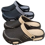 [e shoe store] Gardener shoes/Bushi shoes/Croco shoes/Waterproof slippers for men Black 26CM, , large