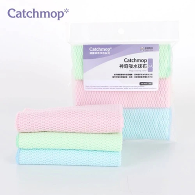 【THE LOEL】Catchmop 神奇吸水抹布 (3入裝) / 適用於各種吸水清潔用途