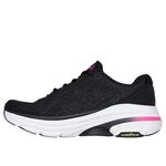 Skechers Max Cushioning Arch Fit 女 慢跑鞋 運動鞋 黑粉 [128941BKPK], , large