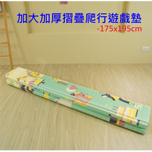 【PMU必美優】加大加厚摺疊爬行遊戲墊