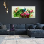 【御畫房】富貴吉祥 國家一級畫師手繪油畫60&times;120cm(VF-74), , large