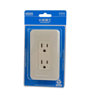 【DIY】太星電工聯蓋雙插座(附接地線)