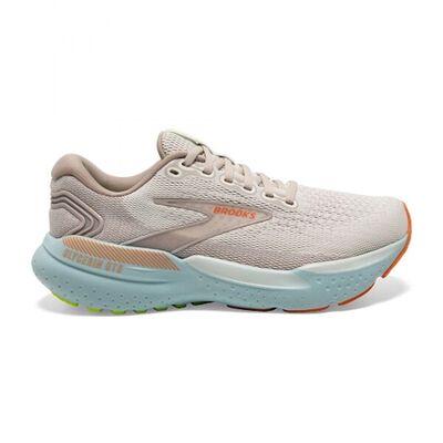 Brooks Glycerin GTS 21 女 慢跑鞋 甘油系列21代 避震緩衝象限 米 [1204091B195]