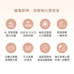 AIWA 愛華 4L深型電烤盤 AI-DKL02G, , large
