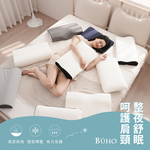 【618買一送一】BUHO美眠舒壓枕記憶枕-多款任選│(蝶型/波浪/麵包) (針織/泡泡絨/吸濕排汗), , large