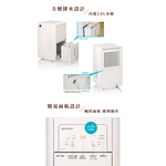 SHARP 夏普 乾淨方mini美型6L除濕機 DW-P6HT-H, , large