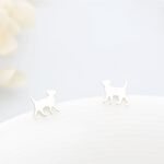 【Angel & Me】Cute Cat Kitten Meow s925 sterling silver earrings Birthday gift, , large