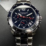 [星晴錶業]COACH手錶,44mm,CH00180寶藍色錶面銀錶殼銀色精鋼錶帶款, , large