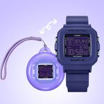 CASIO 卡西歐 BABY-G 30週年 手錶和錶殼吊飾套組  女錶 BGD-10K-2【加贈庫洛米保護套】, , large