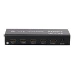昌運監視器 HANWELL HDMI-AS401 HDMI 影音訊號切換器 以新款(HDMI-AS401K2出貨), , large