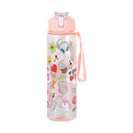 好室喵彩色日記吸管水壺700ml, , large