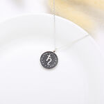 【Angel & Me】Astrology Capricorn s925 sterling silver necklace Birthday gift, , large