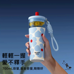 KEPO LQ 700mL KC016 316L不鏽鋼茶水分離保溫杯 陶瓷款, , large
