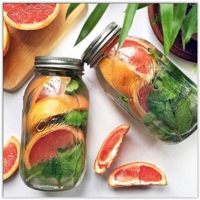 [Ball®單入]32oz 窄口刻度款 Quart Glass Regular Mouth Mason Jar 梅森罐 玻璃瓶 密封罐