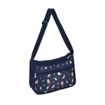 Lesportsac Deluxe Everyday Bag 經典斜背包 側背包 通勤旅行包 女包 男包(熱帶度假貓咪), , large
