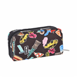 Lesportsac Rectangular Cosmetic 長形化妝包 盥洗包 收納包 女包(紐約城市L262-6511P-HG79, , large