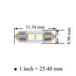 【PA LED】促銷出清 雙尖 31MM 36MM 41MM 42MM SMD LED 室內燈 牌照燈 車牌燈, , large
