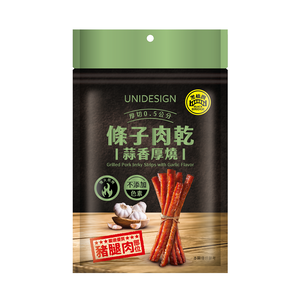 UNIDESIGN蒜香厚燒條子肉乾