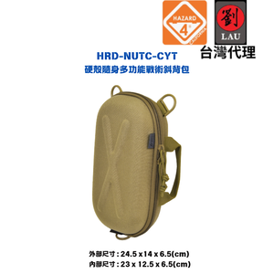 [劉氏國際]HAZARD 4 HRD-NUTC-CYT 硬殼隨身多功能戰術斜背包(沙色)