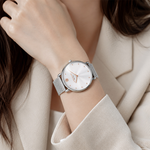 COACH Elliot 經典山茶花米蘭帶女錶-銀/36mm 送禮 禮物 推薦(CO14504207), , large