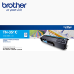 【BROTHER 兄弟牌】TN-351C 原廠藍色碳粉匣 適用機種：HL-L8250CDN、L8350CDW 、L8600CDW、L8850CDW、L9550CDW, , large