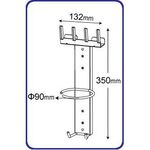 【現貨/含稅】STAND 仕典工具 14"磁性氣動工具架 11050142 磁鐵工具架 收納工具用, , large