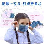 【10入組】MEDTECS 美德醫療 Children Face Mask 兒童口罩 忙day藍 一盒50入 標準一級醫用口罩, , large