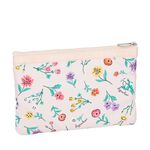 LeSportsac 3-ZIP COSMETIC 三層拉鍊化妝包 - 輕舞野花, , large