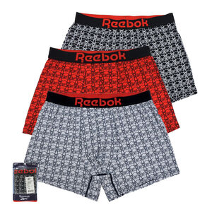 Reebok男舒膚清涼平口褲-XL(顏色隨機出貨)